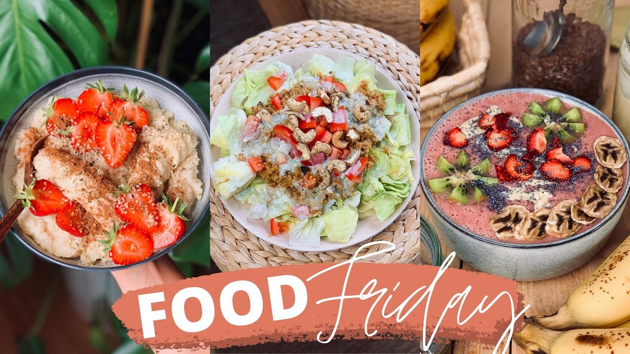 FOOD FRIDAY #9 » Mittags-Ideen│Veganes Food Diary
