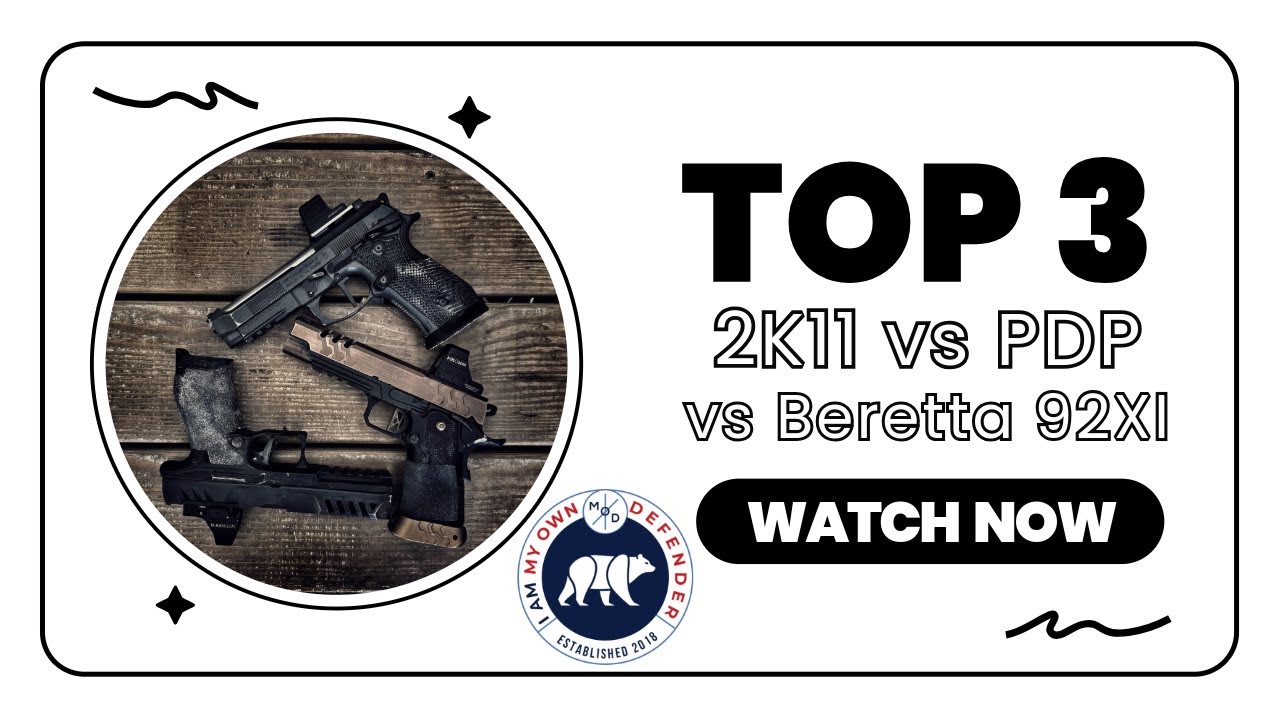 Kimber 2K11 против PDP против BERETTA 92XI — Ваши мысли с @VeloxTrainingGroup