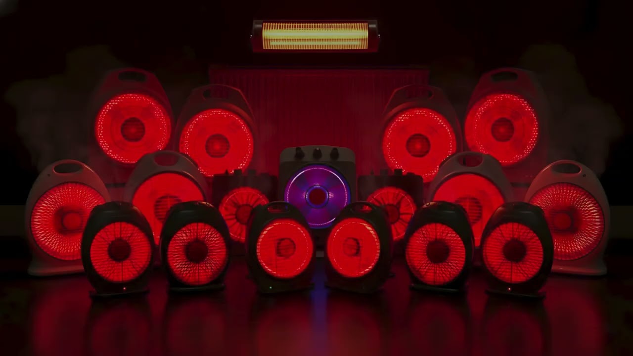 17 INTENSE Heater Fan Sounds and Heavy Metal Fan Noise for Rapid Sleep Tonight | 528 Hz Healing