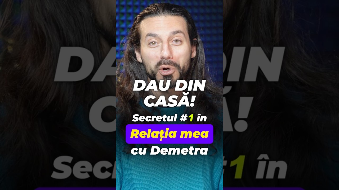 Dau din casă! Secretele din relația mea cu Demetra 🥰 