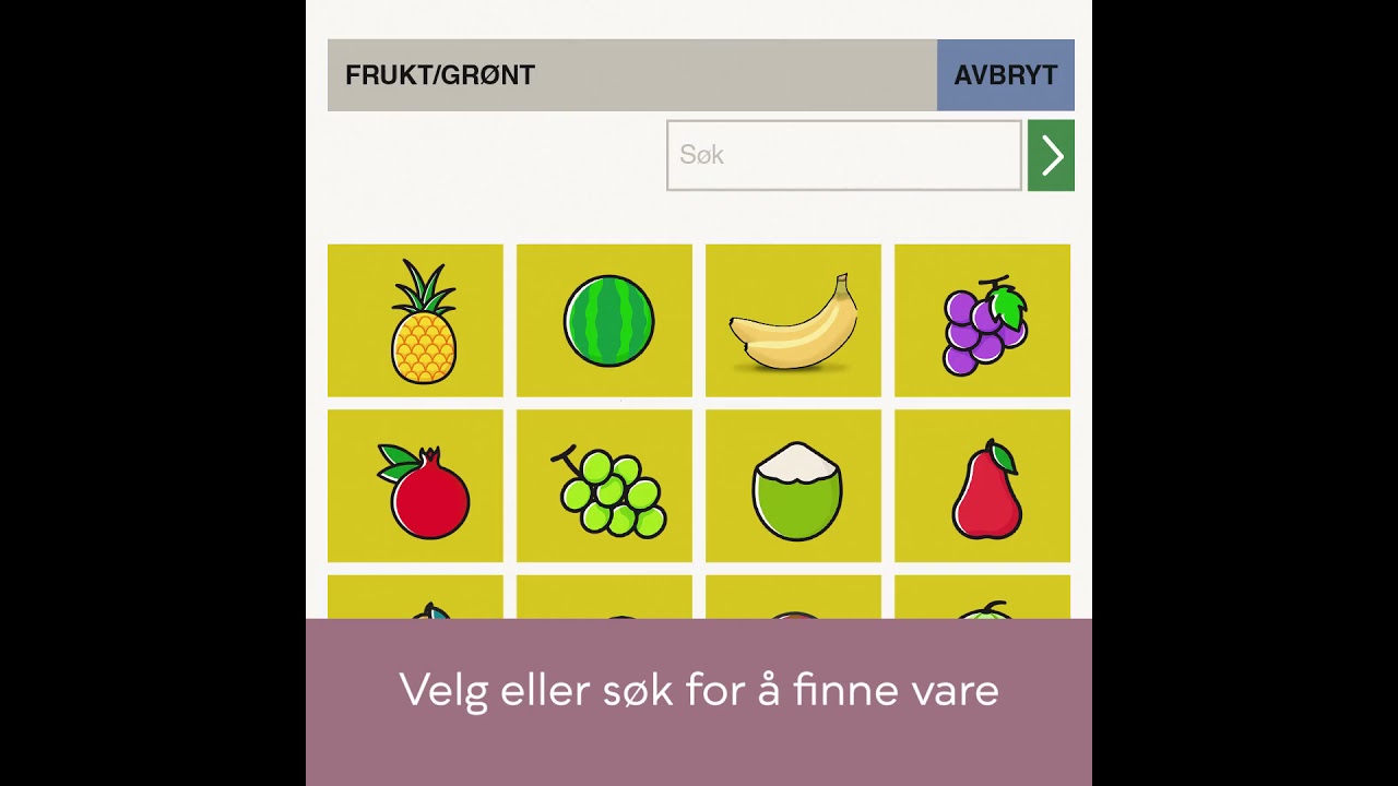 Snarkj&oslash;p selvbetjent butikk
