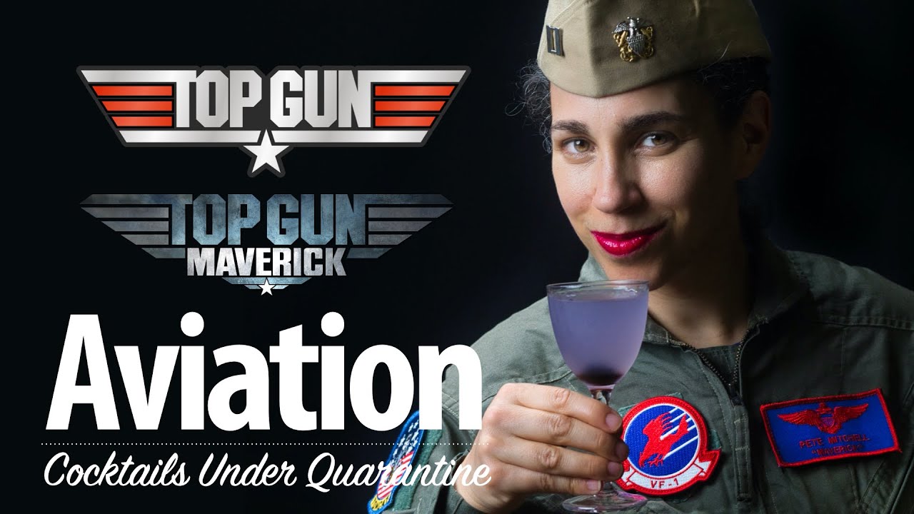 Top Gun Aviation Cocktail