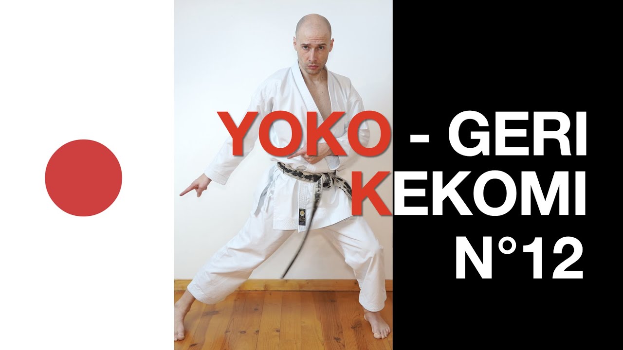 JKA Karaté training : YOKO-GERI KEKOMI SHOTOKAN KARATE-DO vidéo n°12