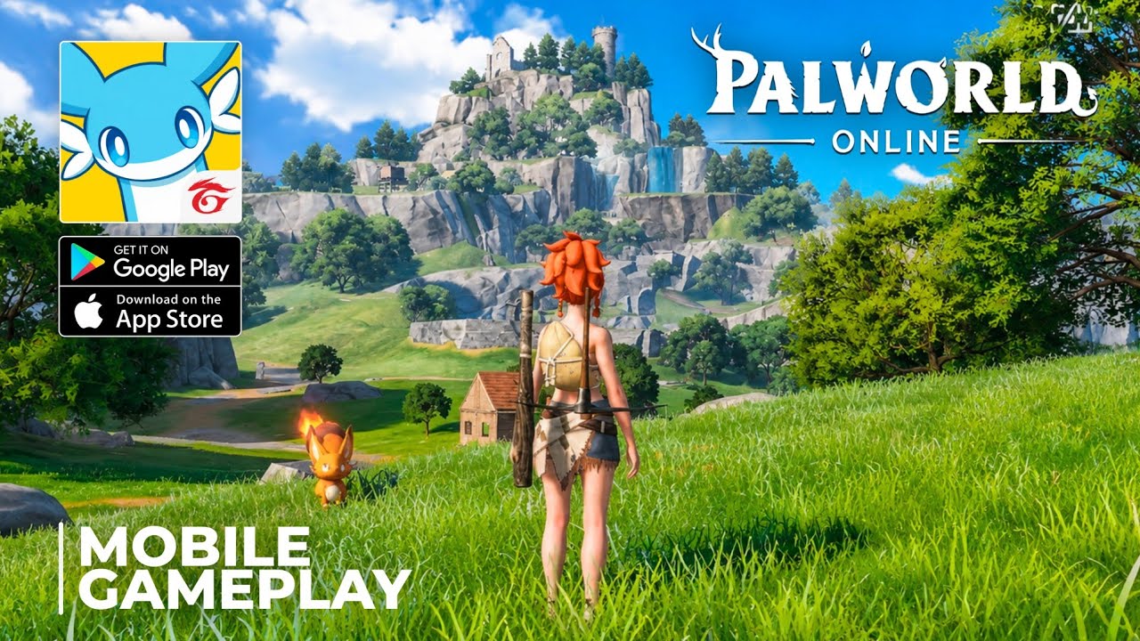Palworld Online Mobile Gameplay - CBT Open World (Android/iOS)
