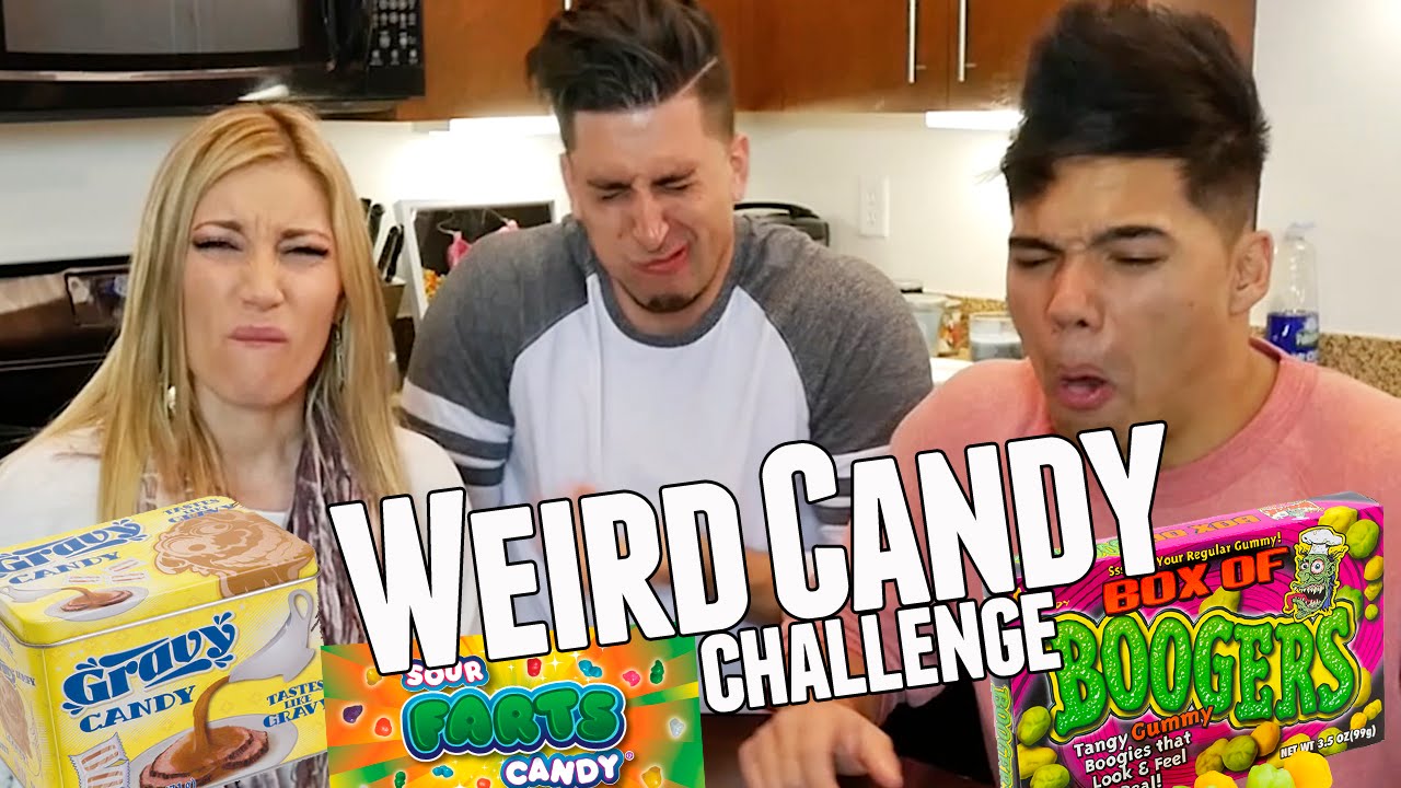 WEIRD CANDY CHALLENGE W/ D-Trix