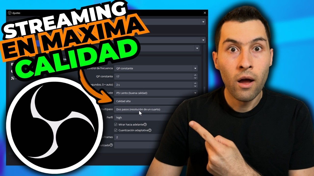 🔴 Aprende A Configurar OBS Para Directos en TWITCH Como Experto - Maxima Calidad