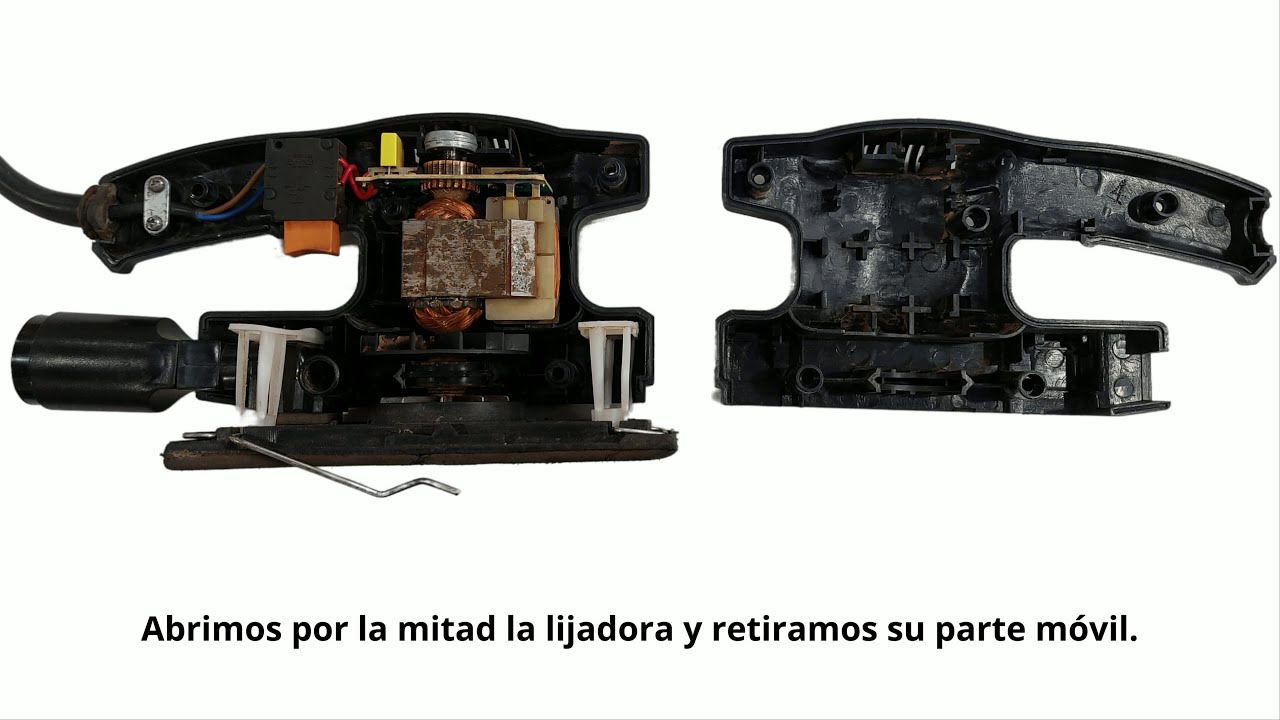 Reparaci&oacute;n y desmontaje de Lijadora KRAFT TECH K-3130C