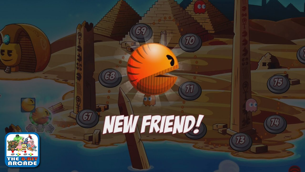 PAC-MAN Friends - Making A New Strong Friend in the Forsaken Canyon (iOS/iPad Gameplay)
