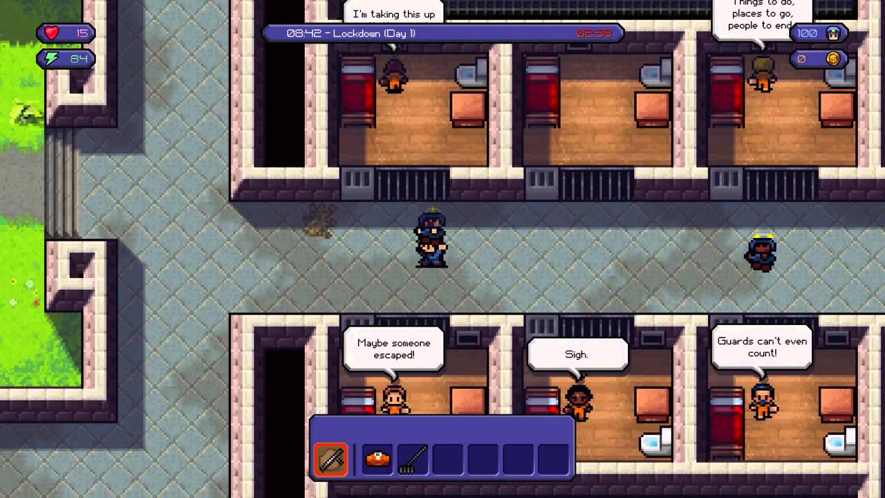 The Escapists speedrun 50 second escape