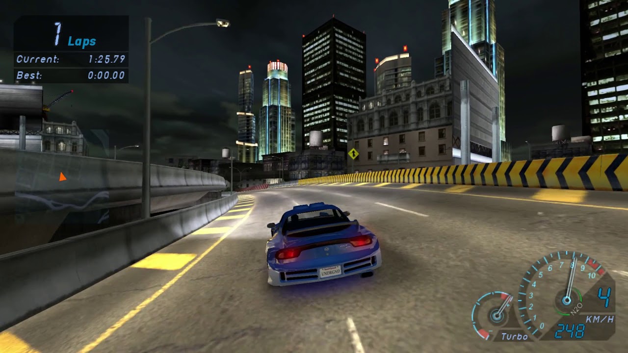 NFS Underground 1 - Free Roam Mod Public Release v1.0 DOWNLOAD