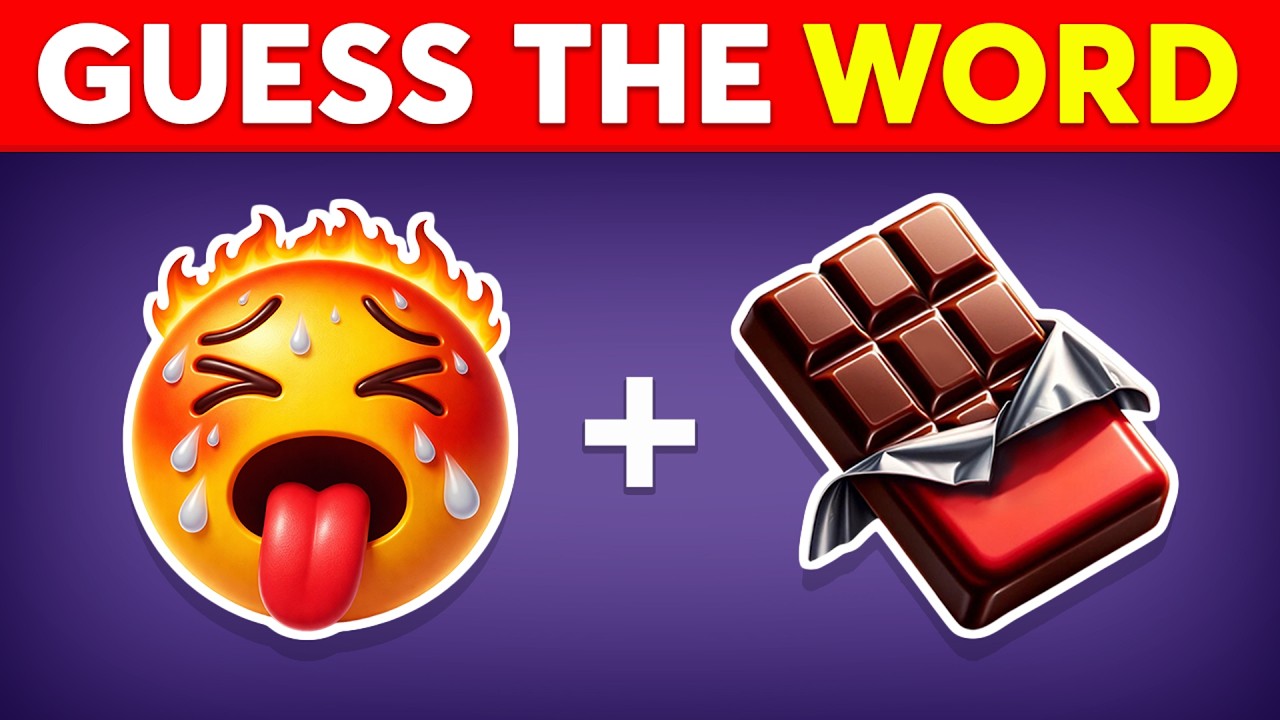 Guess the WORD by Emojis? 🧠 Ultimate Word Emoji Quiz 🤔🐵 Monkey Quiz