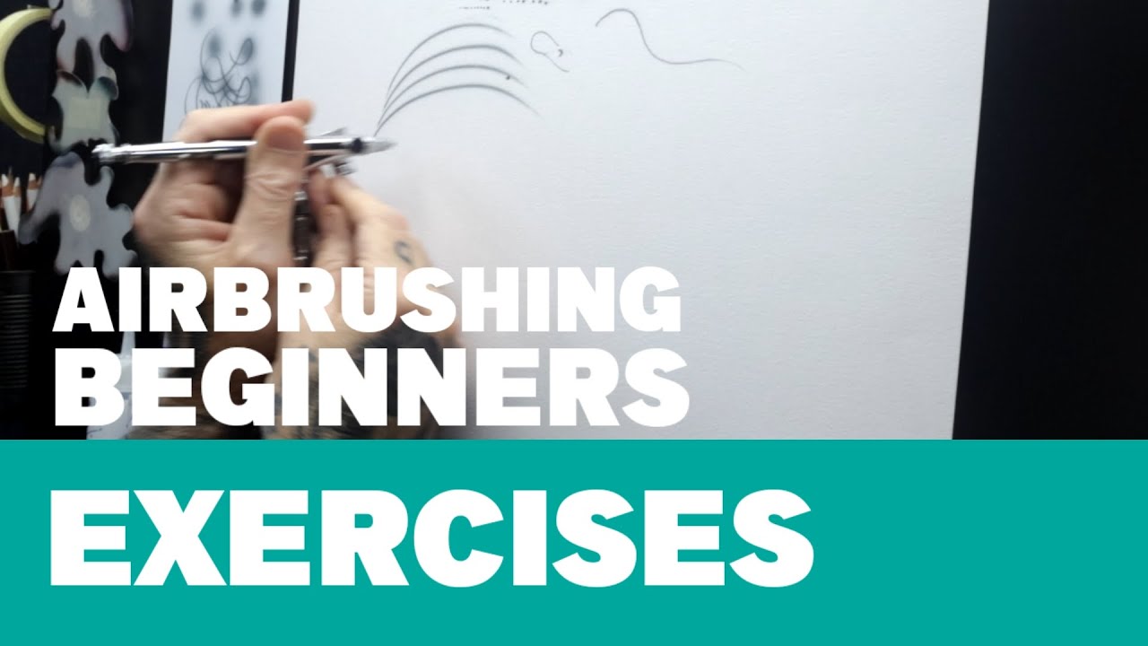 Airbrushing 101: Easy Exercises for Beginners to Master Control and Technique