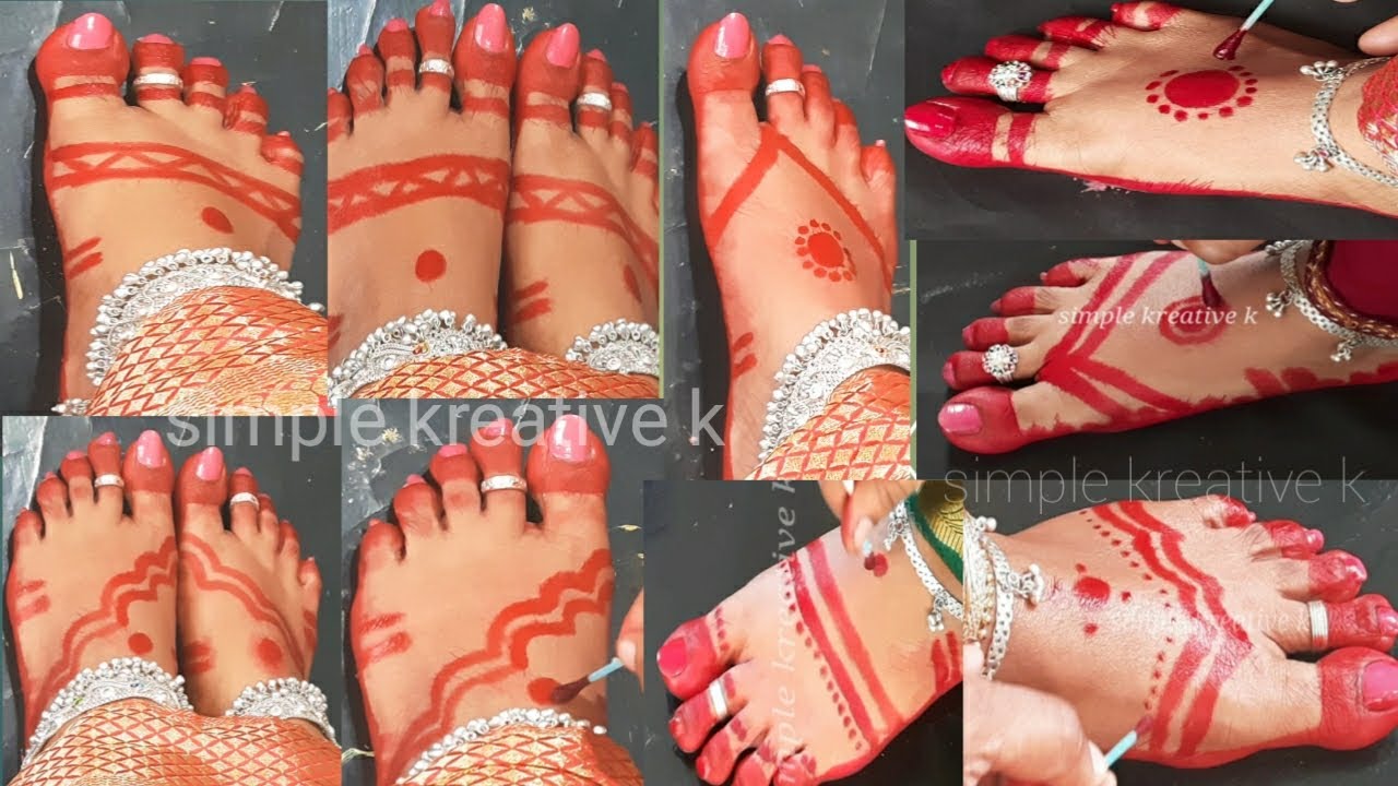 Alta designs for feet || 7 alta designs || simple kreative k ||