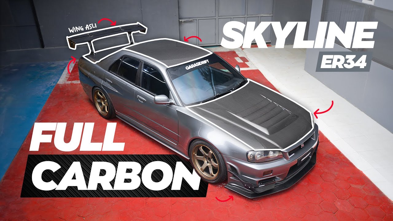 SPOILER Baru untuk Skyline‼️ Lebih Keren dari GTR Asli
