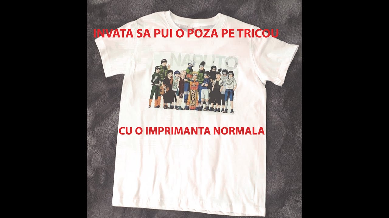Printeaza un tricou cu o imprimanta normala ! Jet Opaqe 3 Romania