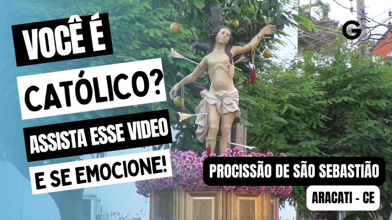 Gecilio Silvério Cobertura Você é Católico? Assista esse Vídeo e se Emocione! Festa de São Sebastião
