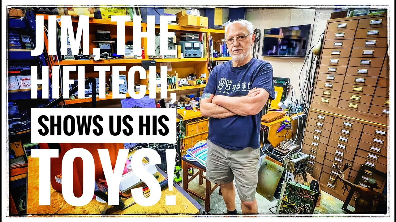 Expert Vintage HiFi Tech Shows Us His Newest Toys!