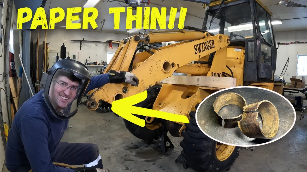 Loader Bushing Replacement | 1998 Swinger 3000 Wheel Loader Repair