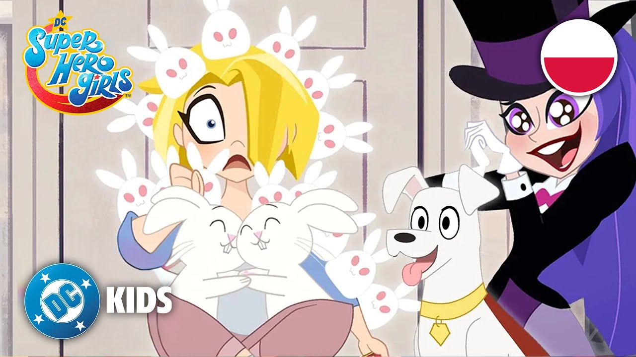 Królicza szczęśliwa passa! 🐰 | DC Super Hero Girls po Polsku 🇵🇱