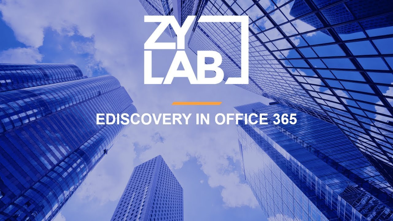 Webinar - eDiscovery and Microsoft Office 365