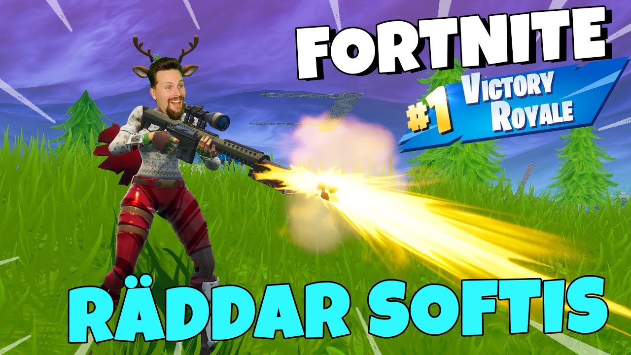 RÄDDAR SOFTIS I SISTA SEKUND I FORTNITE PÅ SVENSKA - Duo