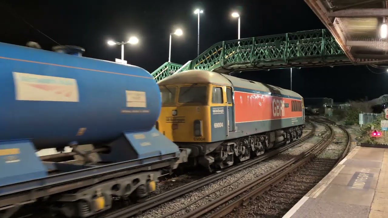 GBRf Class 69004 + 69001 at Newhaven Harbour 18/10/25