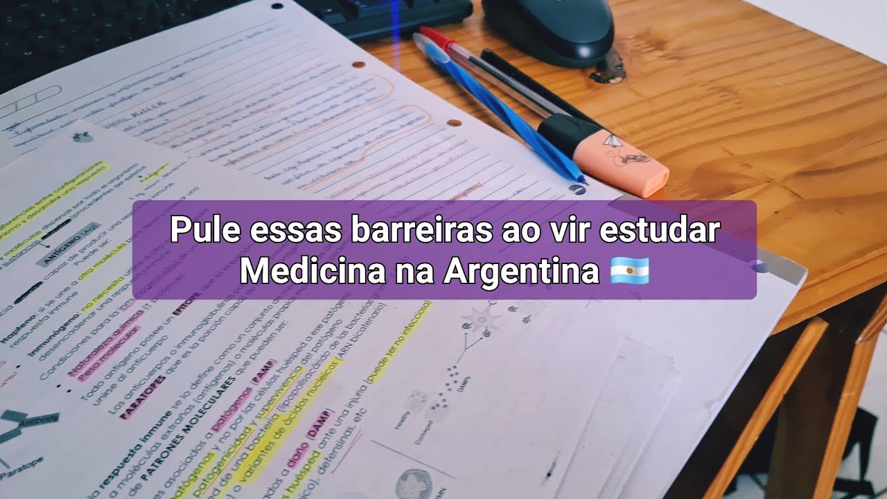 COMO VIR ESTUDAR MED NA ARGENTINA? 