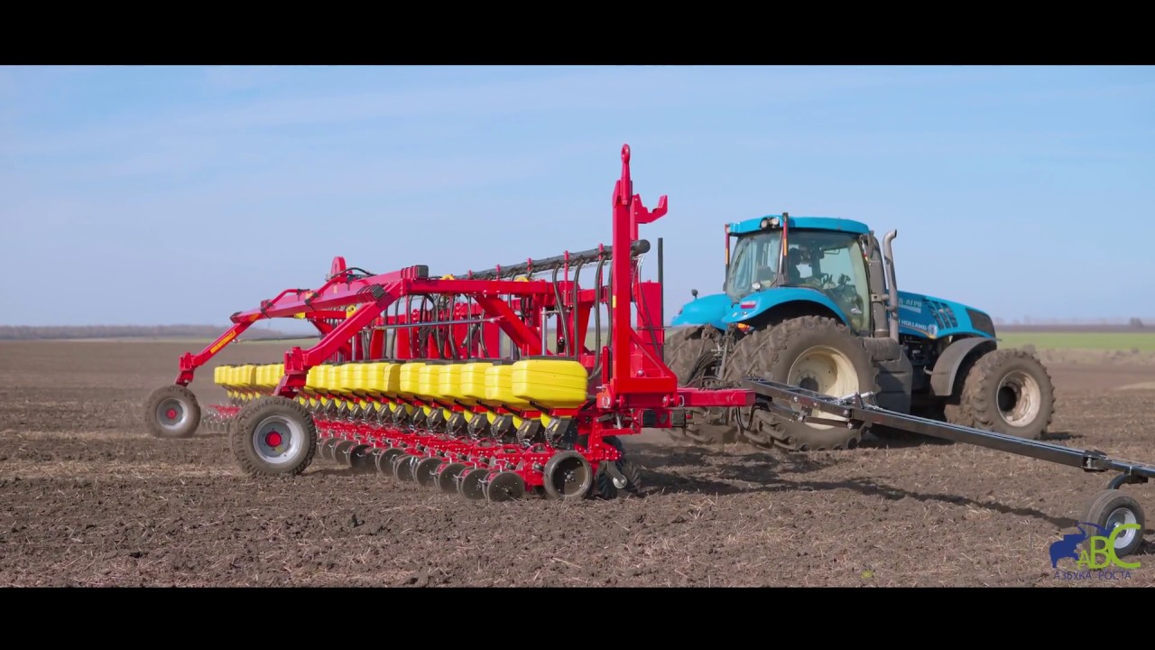 4К Запуск сеялок #MATERMACC 3XL 8100 24х70 в хозяйствах Авангард Агро