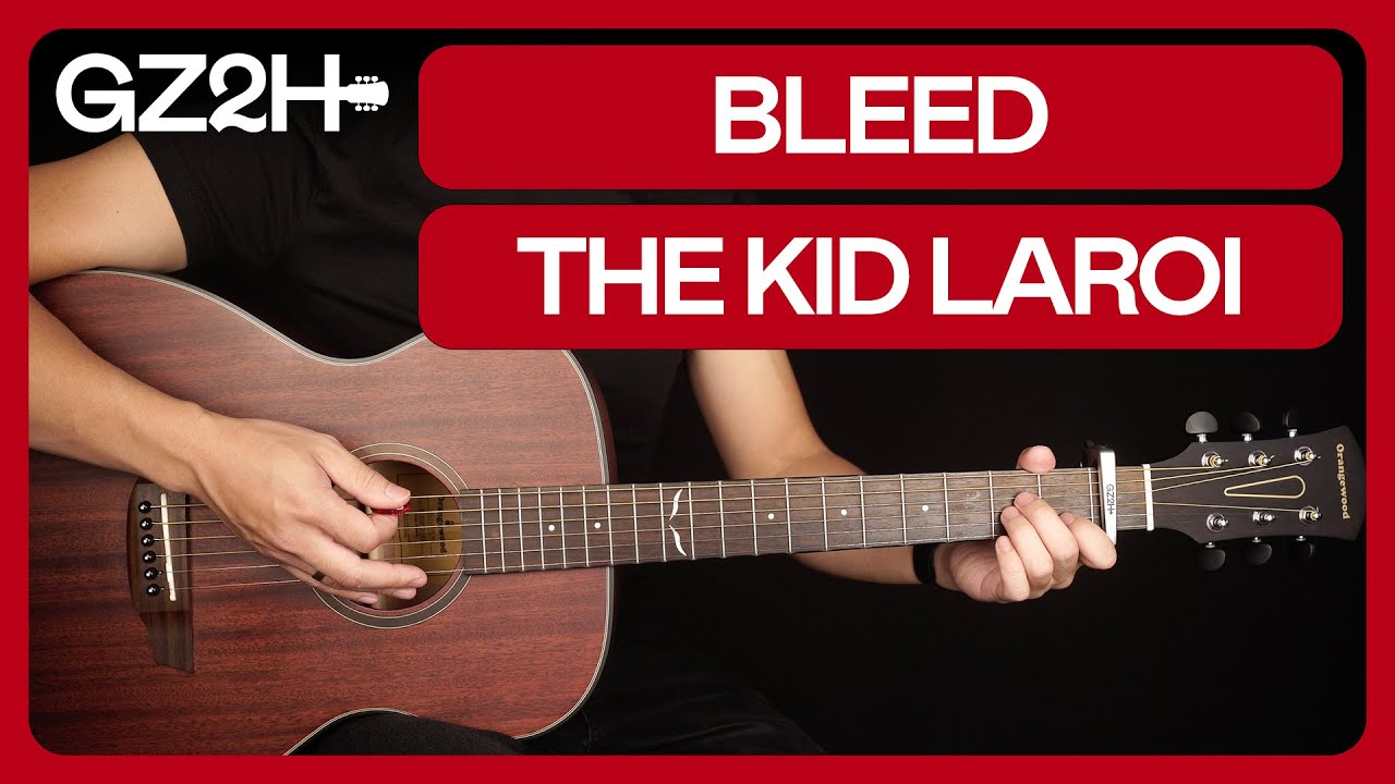BLEED Guitar Tutorial The Kid LAROI |Easy Guitar Chords|