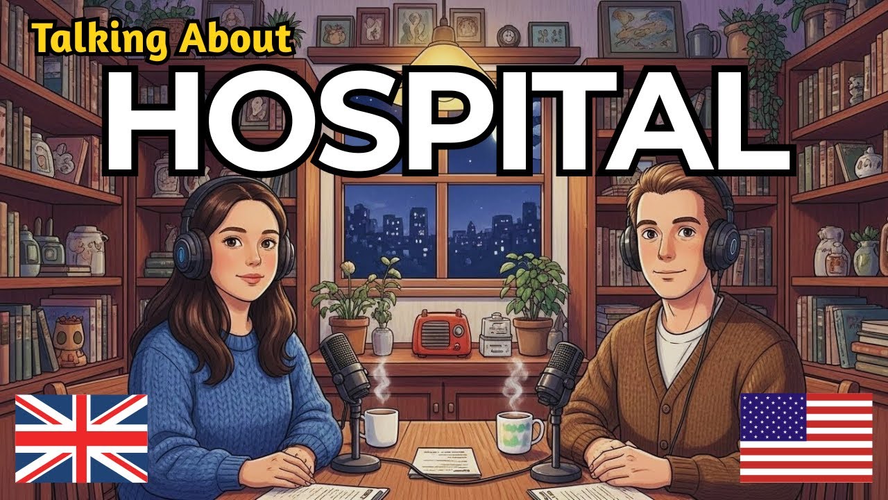How to Talk About Hospital in English | English Podcast for Speaking Fluency