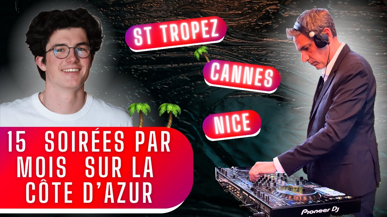 De 0 à 15 soirées/mois sur la cote d'Azur, l'évolution de Mr Magnifique