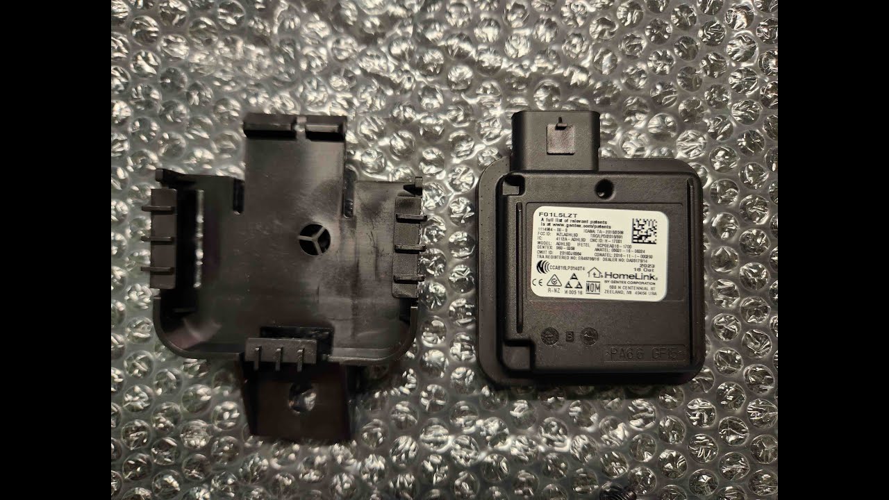 Tesla Homelink (Garage Door Opener) Installation