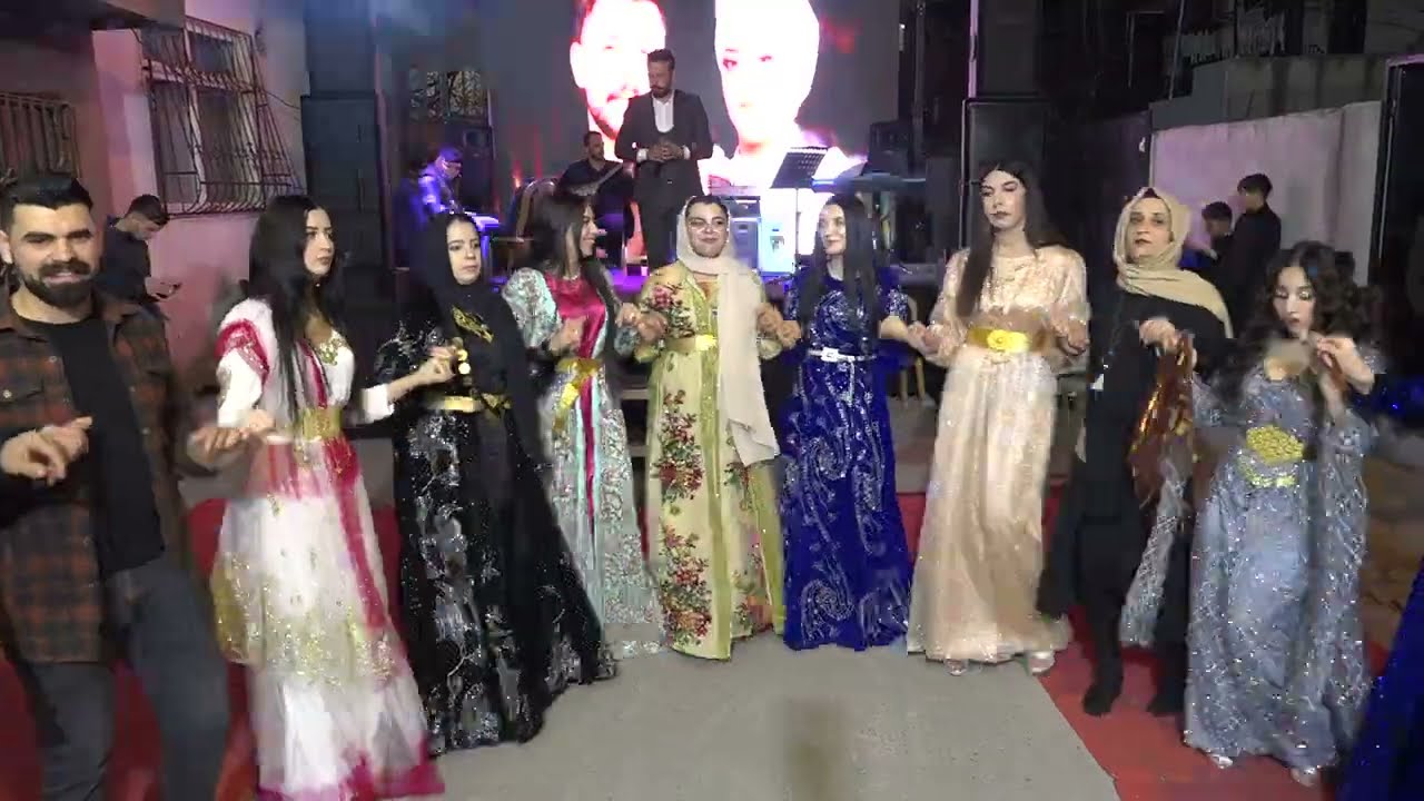 MUHTEŞEM BİR DÜĞÜN OSMAN SIRTLAN'IN DÜĞÜNÜ DELİLO HALAYI - MÜSLÜM NUHAT