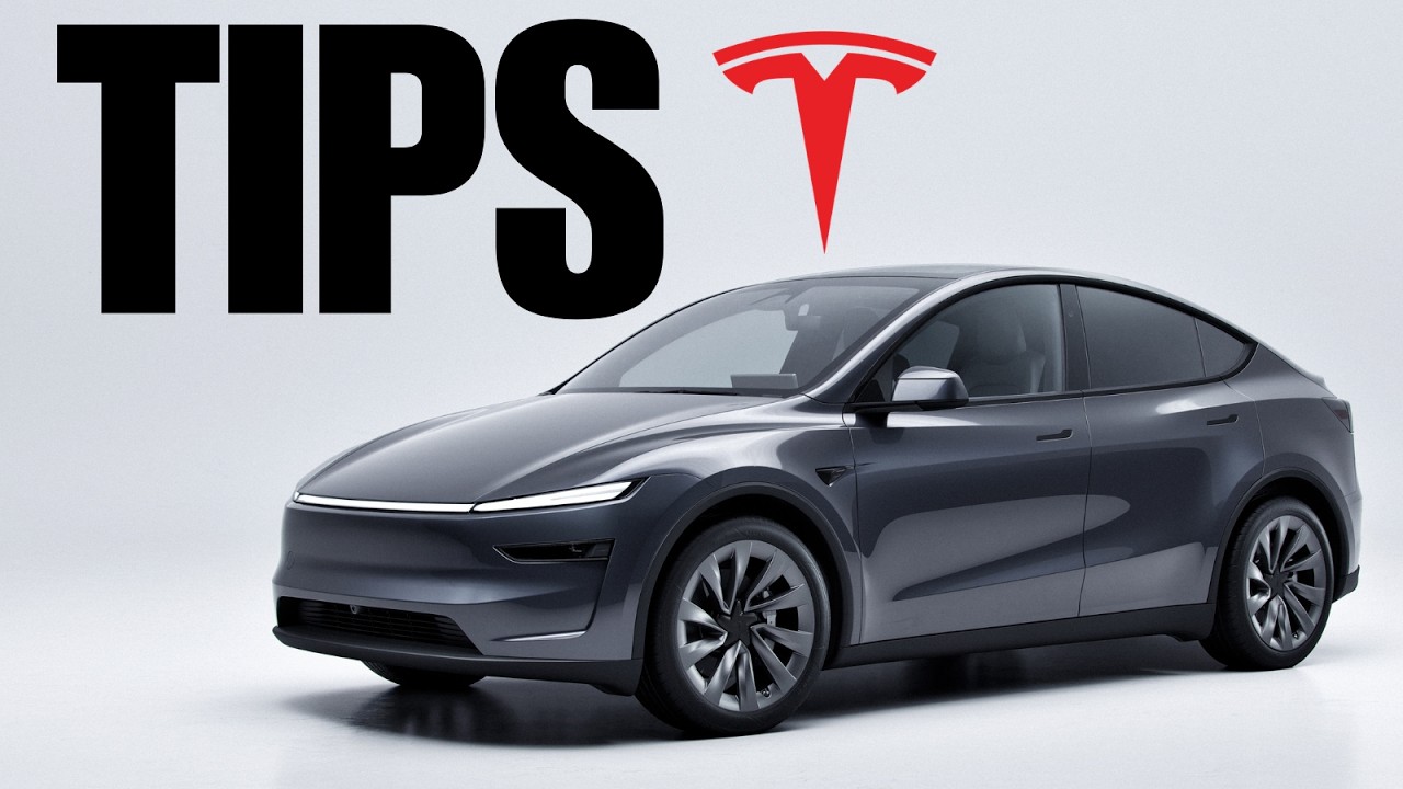 Tesla Shares Model Y Battery Tips