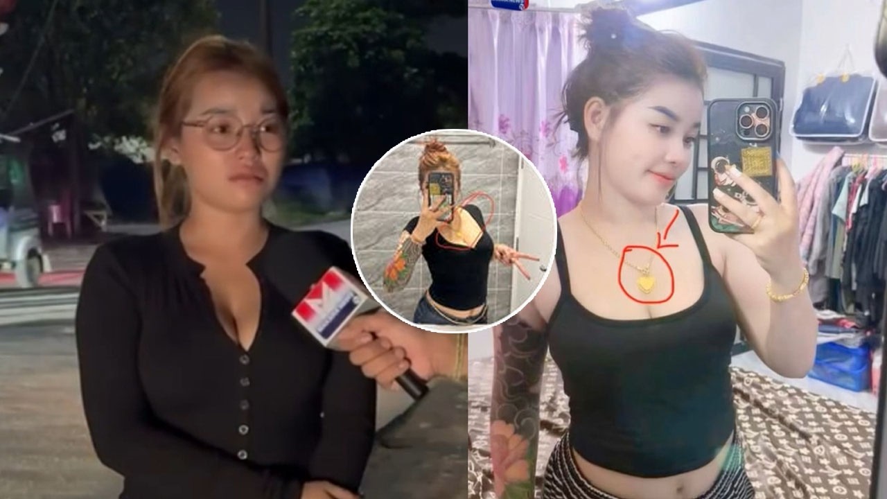នារីស្រស់ស្អាតត្រូវចោរឆក់ខ្សែកមាសអស់ ៥ ជី បានសម្រេច