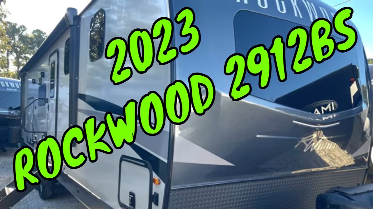 NEW 2023 FOREST RIVER ROCKWOOD ULTRA LITE 2912BS TRAVEL TRAILER Dodd RV Show Walkthrough Solar