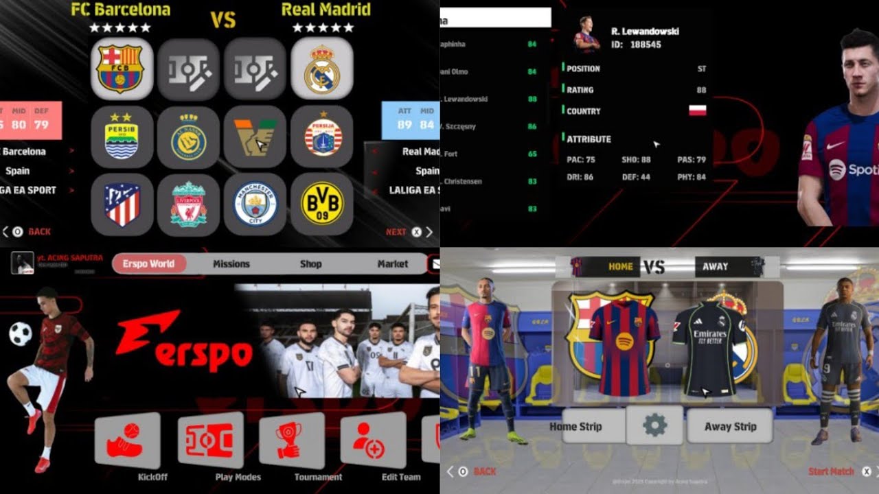 FIFA 16 MOD eFOOTBALL 2026 NEW UPDATE LATEST KITS & TRANSFERS 2025/26 ANDROID OFFLINE BEST GRAPHICS