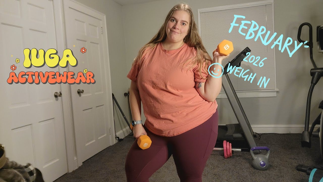 February Weigh In/IUGA Legging try on