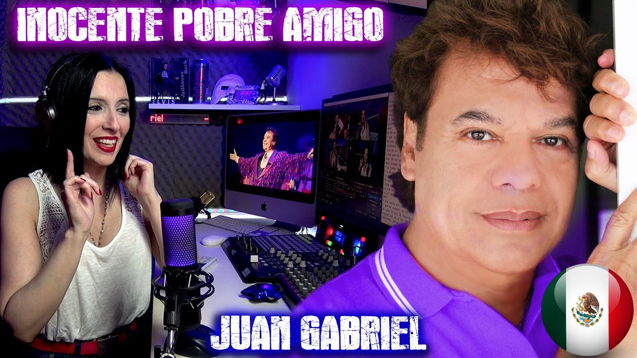 JUAN GABRIEL - Inocente Pobre Amigo | INTERPRETE DE TEATRO MUSICAL - REACCION & ANALISIS