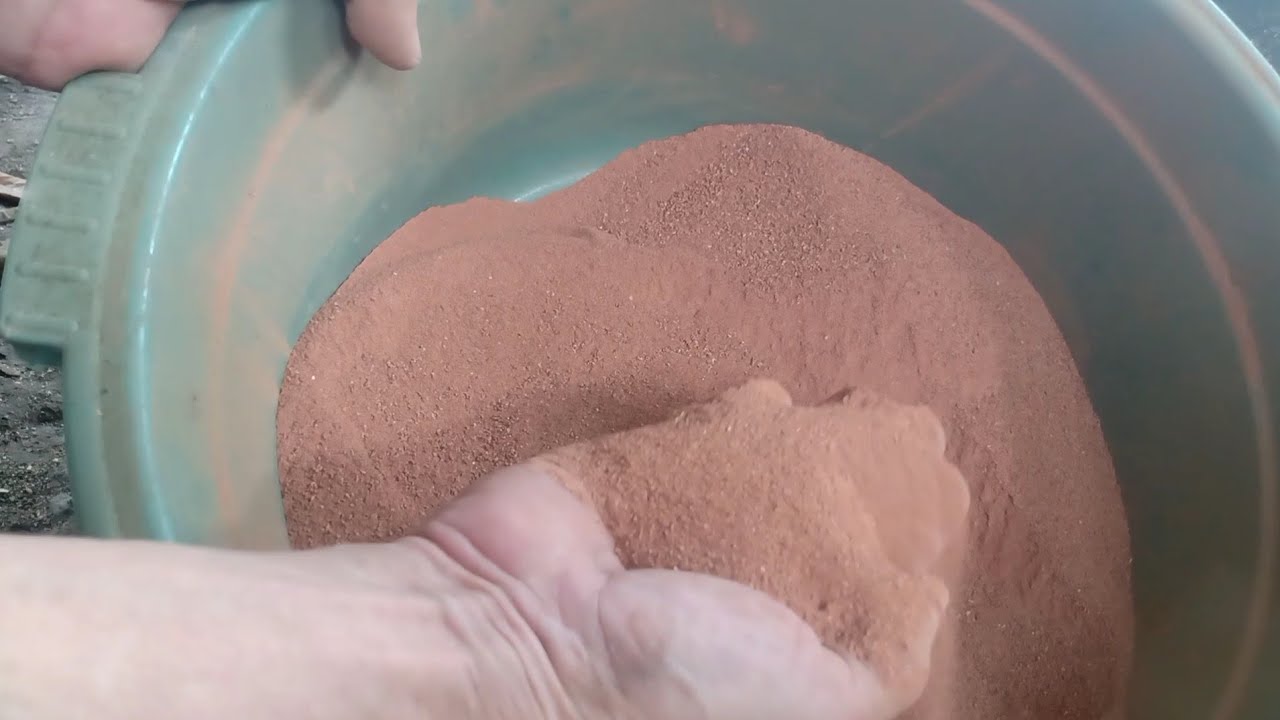 cómo hacer polvo de ladrillo casero