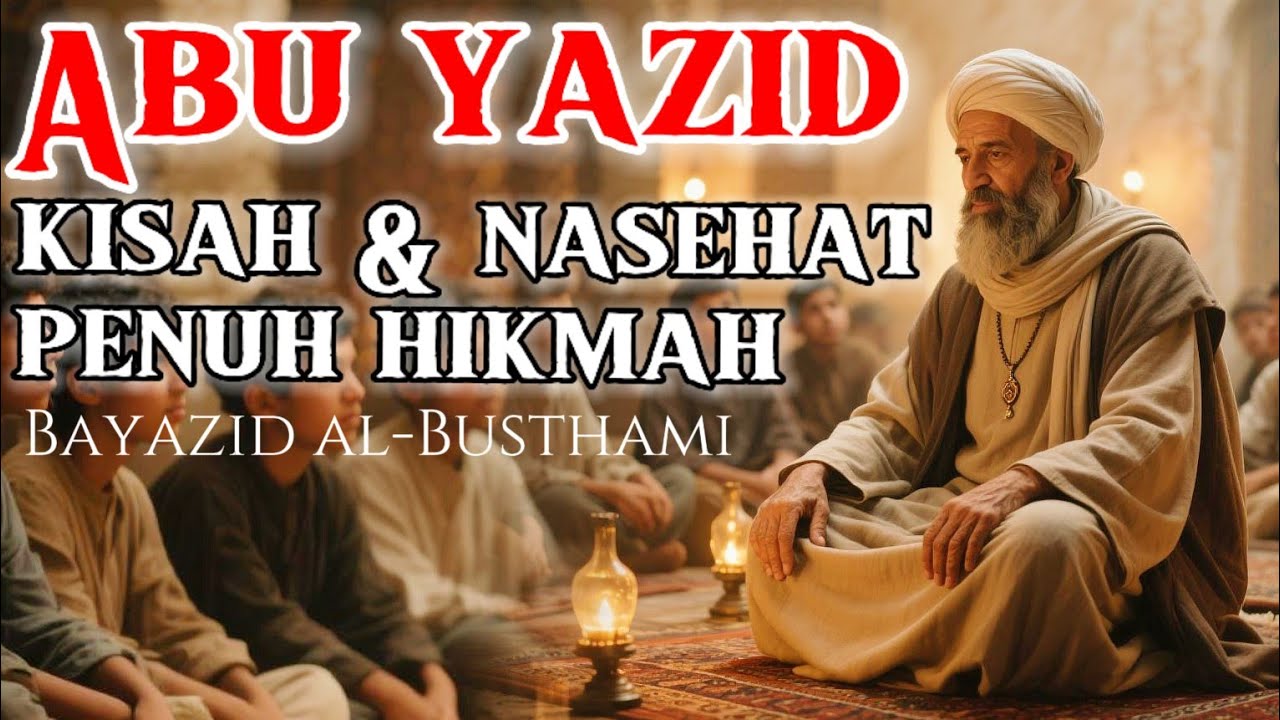 Dengar dan renungkanlah Kisah dan Nasihat Penuh Hikmah Bayazid Al-Busthami