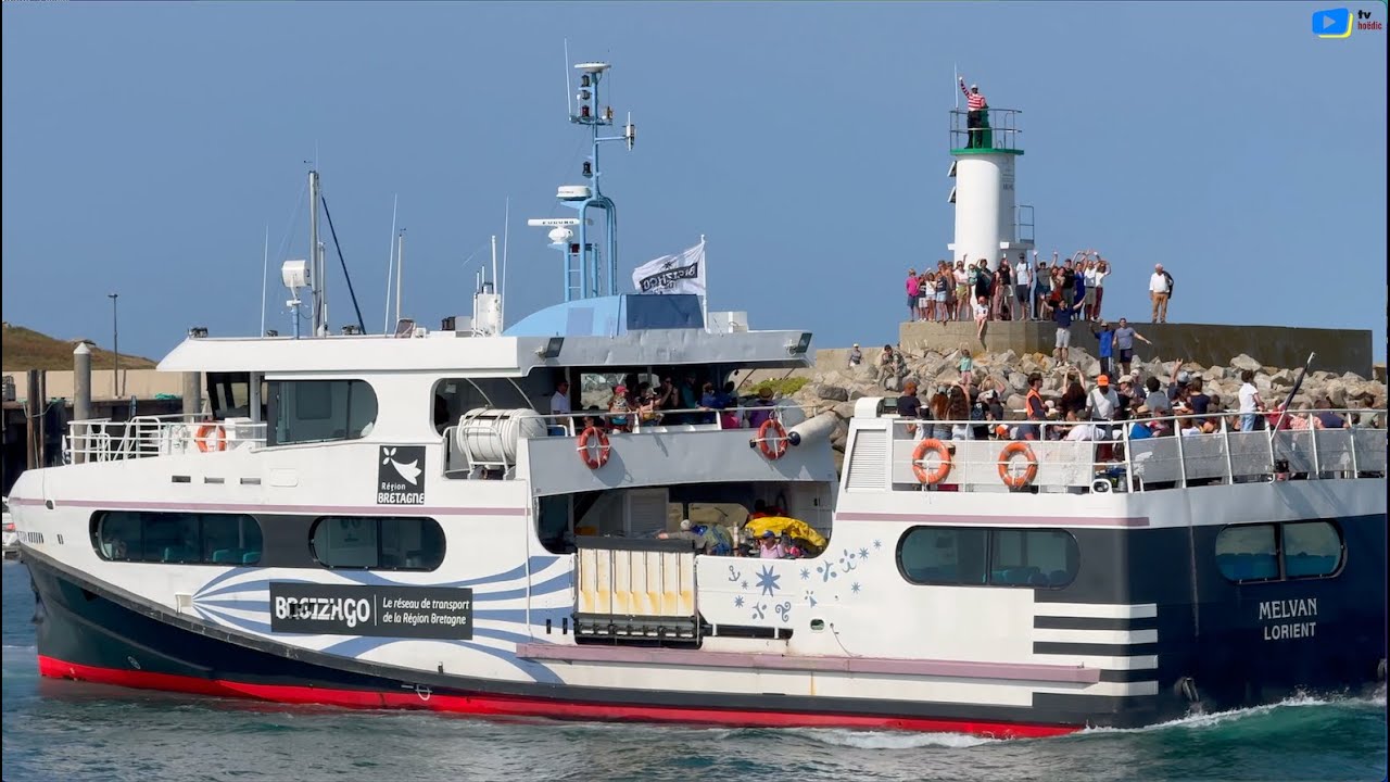 ÎLE DE HOËDIC  🇲🇫  |  Départ du Ferry 