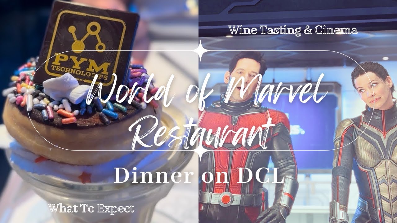 Ресторан «Мир Marvel» | Disney Wish