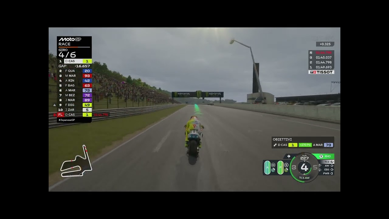 107 MOTOGP 2025  GARA IN GIAPPONE, CHE RIMONTA