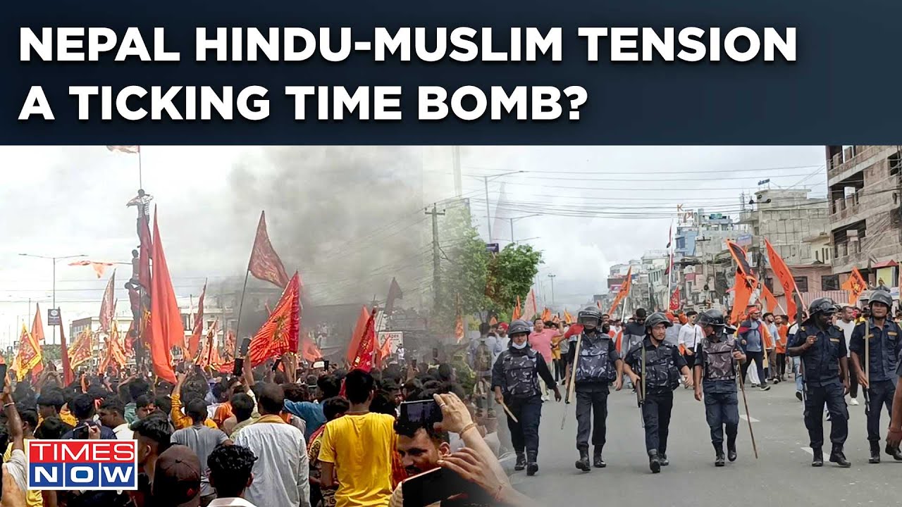 Nepal's Hindu Rally Attacked By Angry Muslim Mob| Social Media Post Sparks Rare Communal Tension