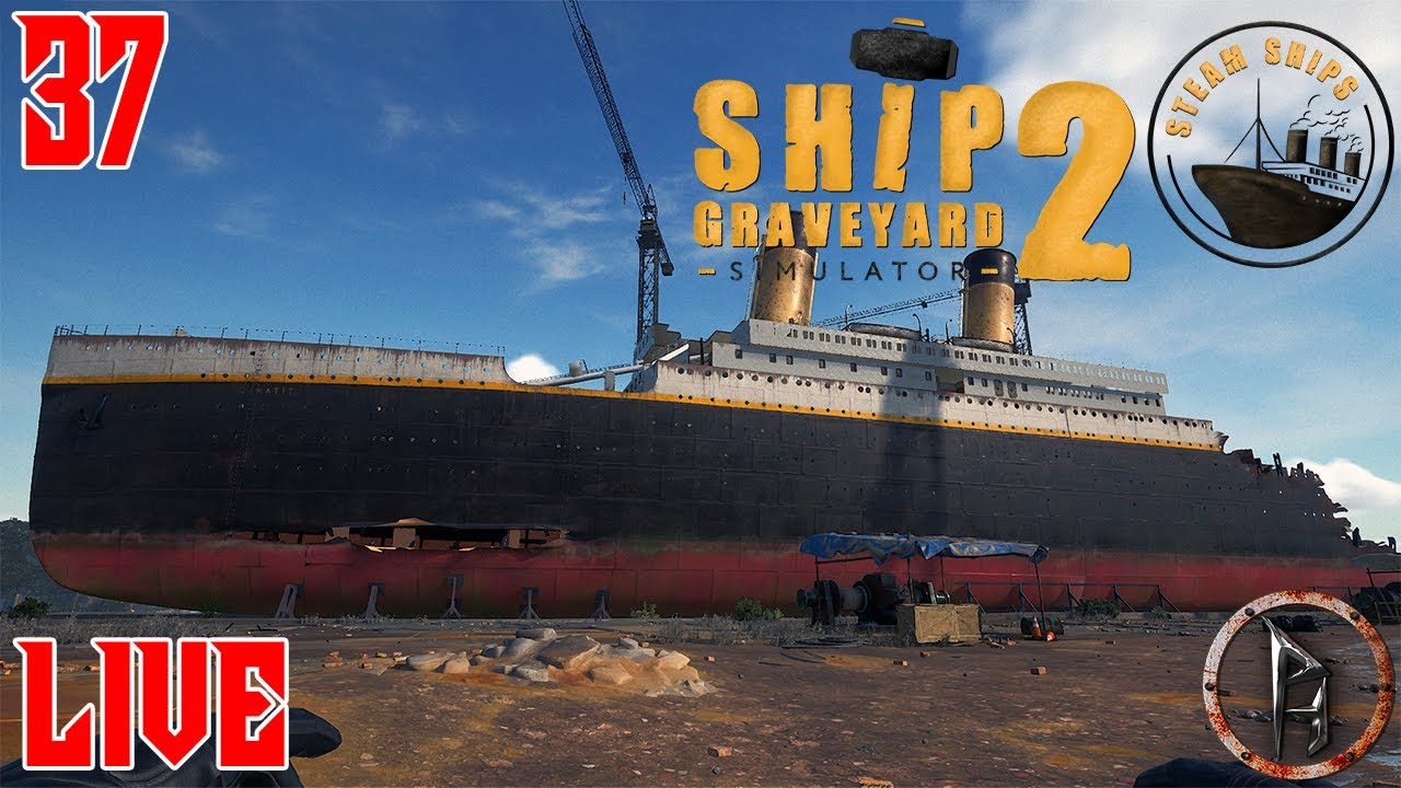 Ship Graveyard Simulator 2 | Live | Ez itt a vége...Vége!?!?