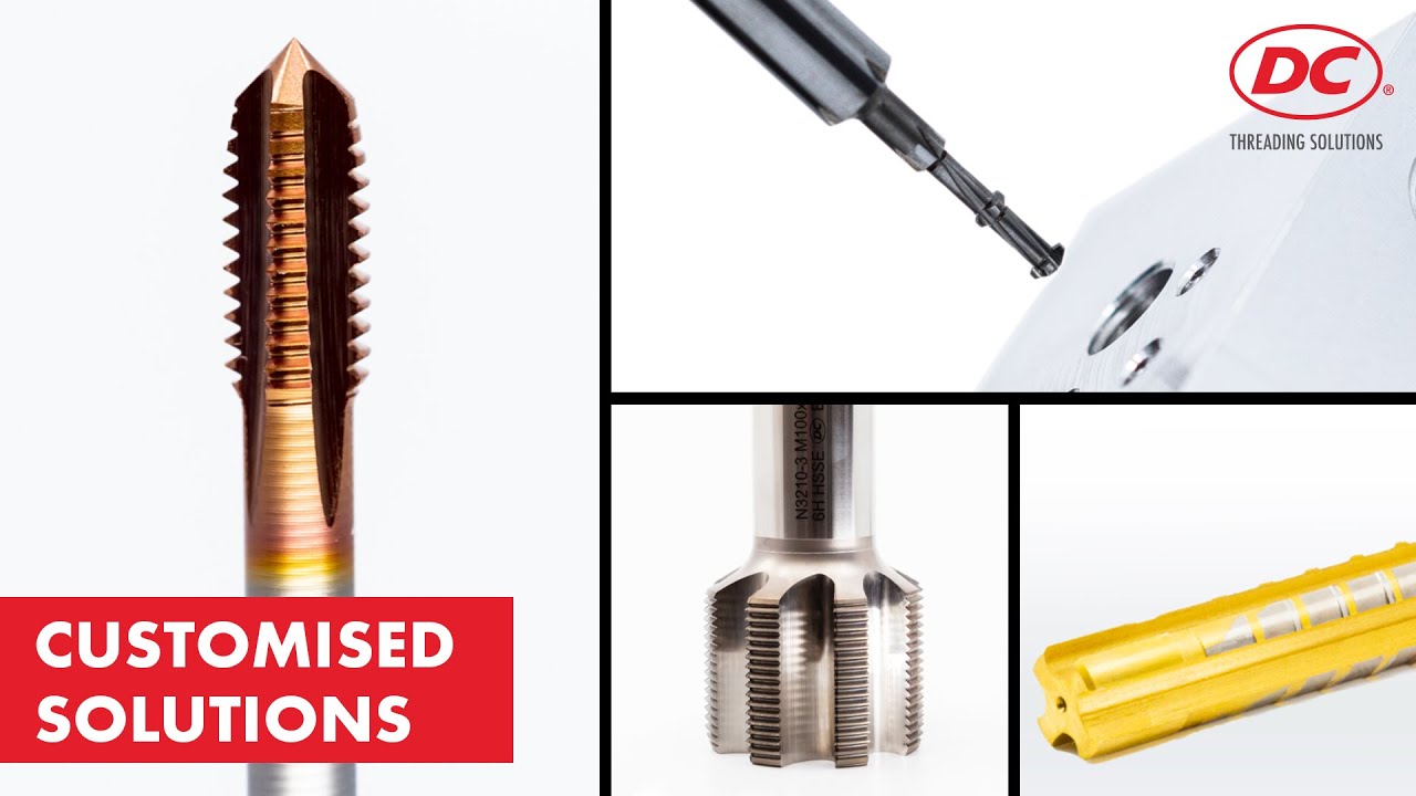 Customised Threading Solutions by DC SWISS