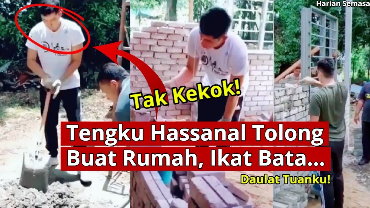 Tengku Bantu Bina Rumah Rakyat | Tengku Mahkota Pahang