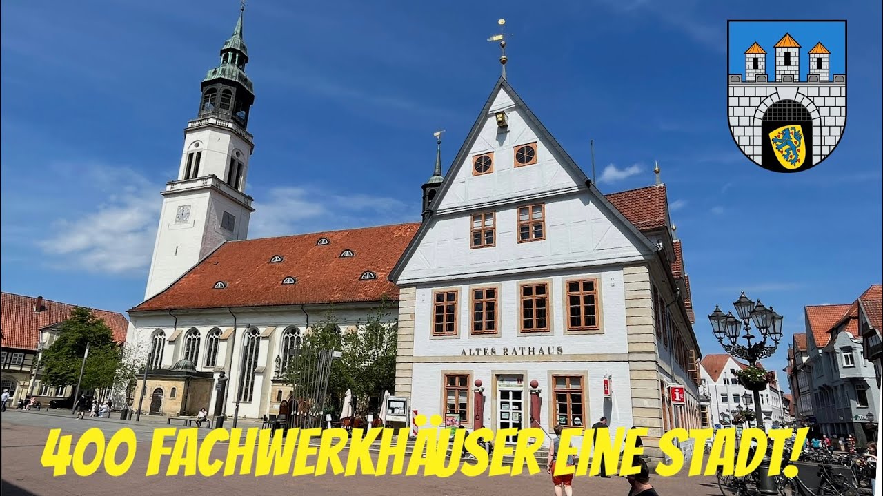 &Uuml;ber 400 Fachwerkh&auml;user in dieser Altstadt! (Celle Vlog)