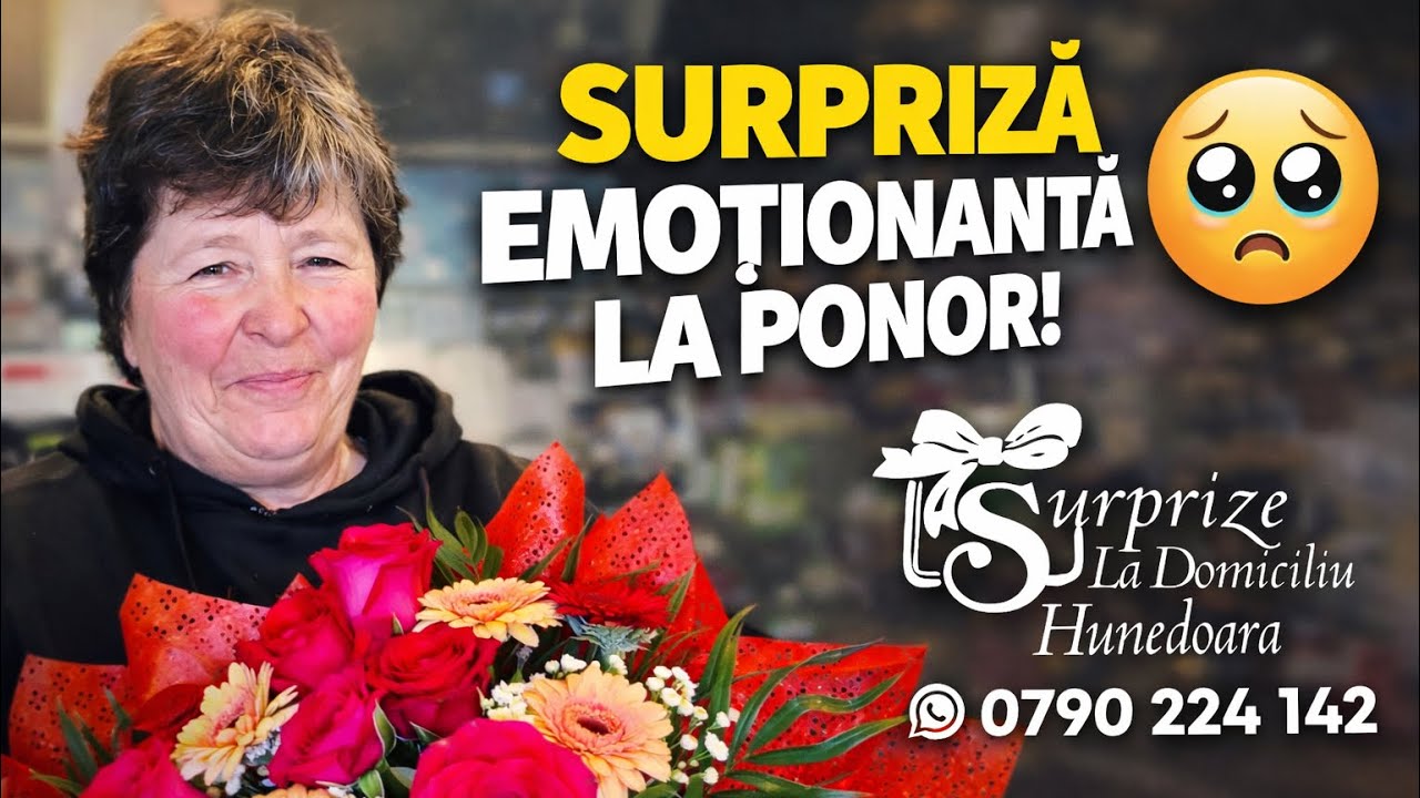 NU ȘTIA ce o așteaptă… Surpriză specială pentru Doamna Marioara din Ponor ❤️